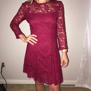 Francesca’s Red Dress